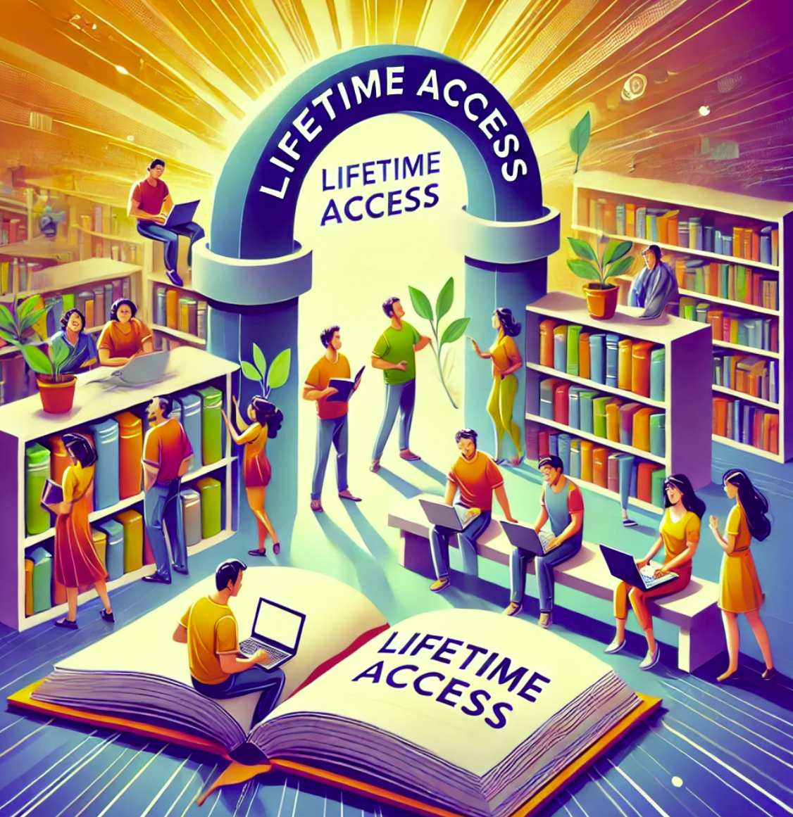 Free Lifetime Access to Educational Resources image
