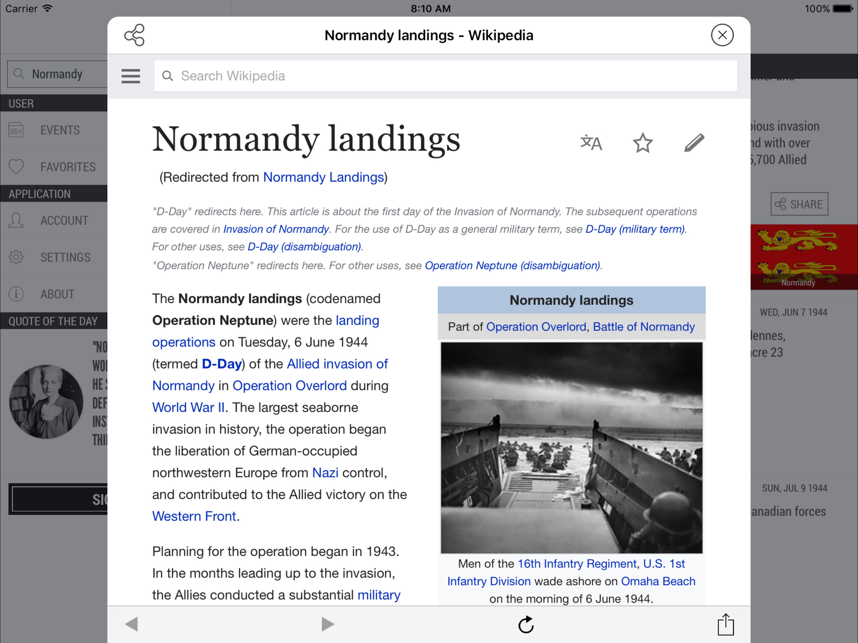 Today In History: Bringing The Past To Your Pocket